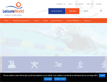 Tablet Screenshot of leisureworldcork.com